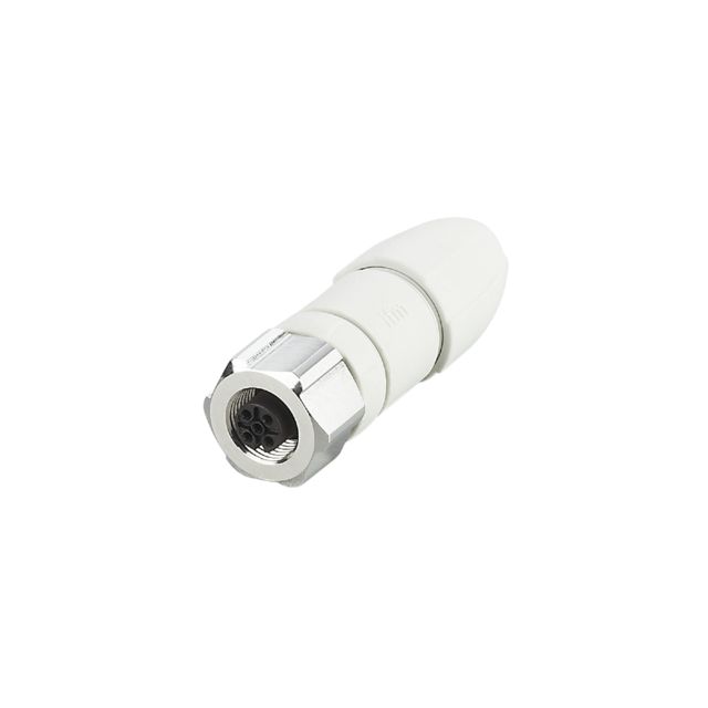 ifm electronic Circular Connector, 1 Contacts, Cable, M12 Connector, Socket, Female, IP67, IP68, IP69K, EVF Series
