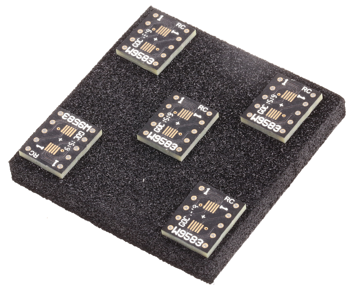 Winslow Straight Through Hole Mount 0.5 mm, 2.54 mm Pitch IC Socket Adapter, 10 Pin Female SOP to 10 Pin Male DIP