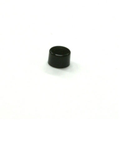 Nidec Components Black Push Button Cap for Use with AP-M, AP-S, APE-M
