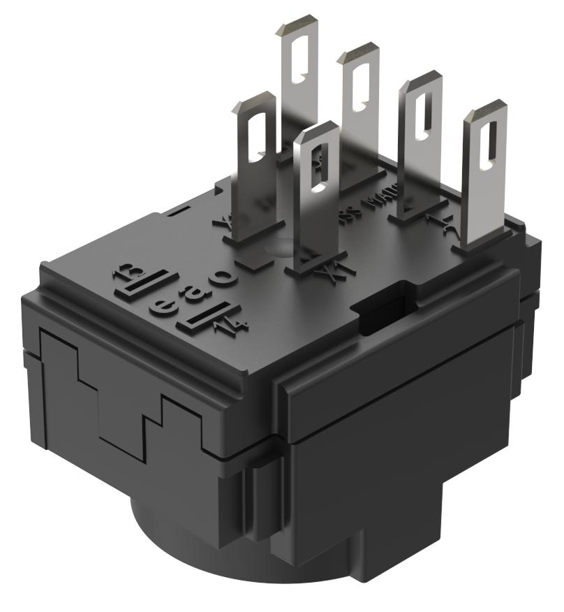 EAO 61 Series Switch Block for Use with With Lamp Terminal, 2 NO