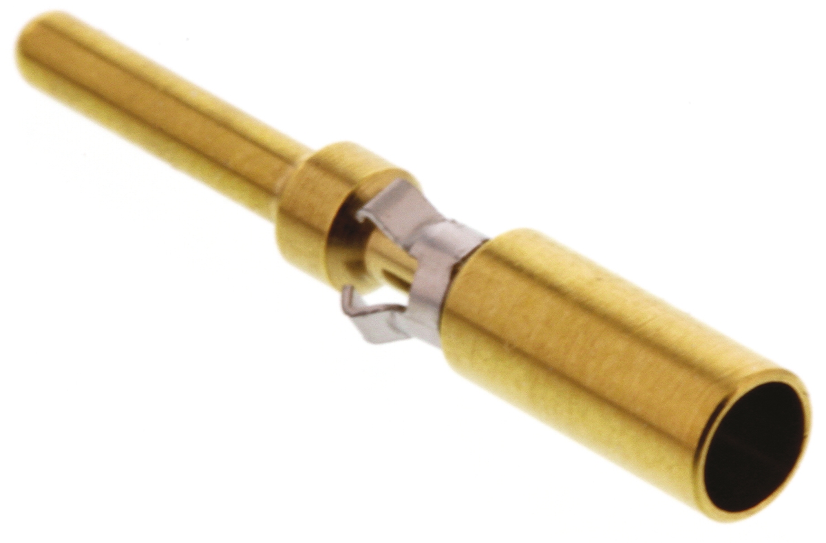 HARTING Han Push Pull Male 12A Crimp Contact Minimum Wire Size 2.5mm² Maximum Wire Size 2.5mm² for use with Push Pull