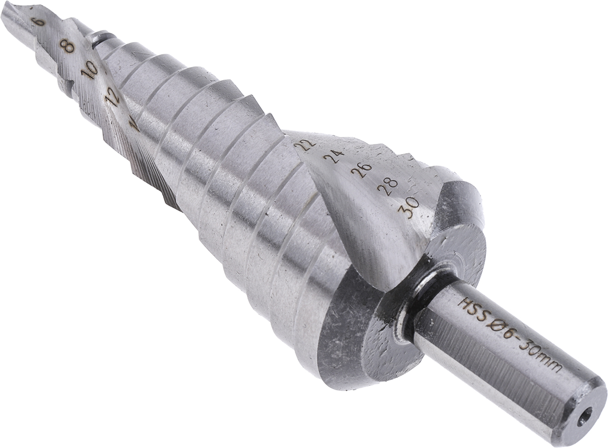 EXACT HSS Step Drill Bit 6mm x 30mm