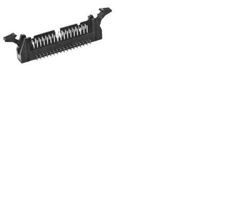 Hirose HIF3B Series Right Angle Through Hole PCB Header, 10 Contact(s), 2.54 mm Pitch, 2 Row, Shrouded