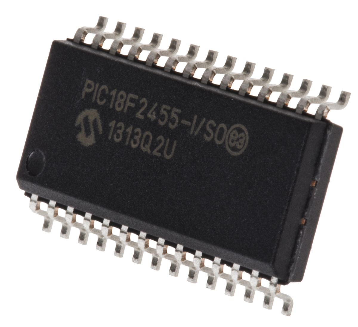 Microchip PIC18F2455-I/SO, 8 bit PIC, PIC18F2455 Microcontroller, 48 MHz, 24kB FLASH, 28-Pin SOIC