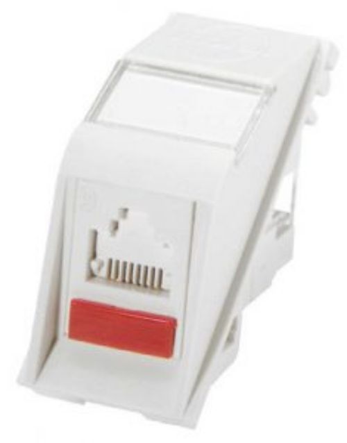 Molex Premise Networks Female Ethernet Connector, Snap-In, Cat6 1 Port 1 -Way