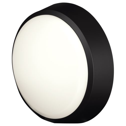 4lite UK Round LED Bulkhead Light, 12 W, 220 → 240 V, , Lamp Supplied, IP54, Pylus