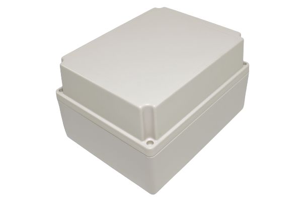 Hammond RP Series Light Grey ABS General Purpose Enclosure, IP65, Light Grey Lid, 186 x 146 x 110mm