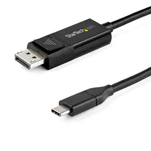 StarTech.com USB C to DisplayPort Adapter Cable, USB C, 1 Supported Display(s) - 8K @ 60Hz