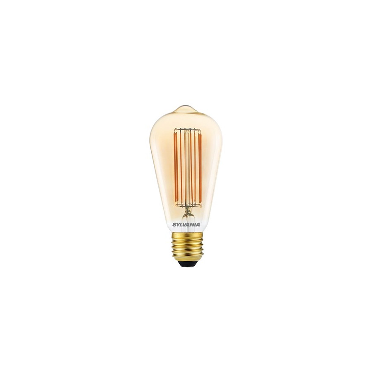 Sylvania ToLEDo Vintage E27 LED Bulbs 7 W(50W), 2000K, Candlelight