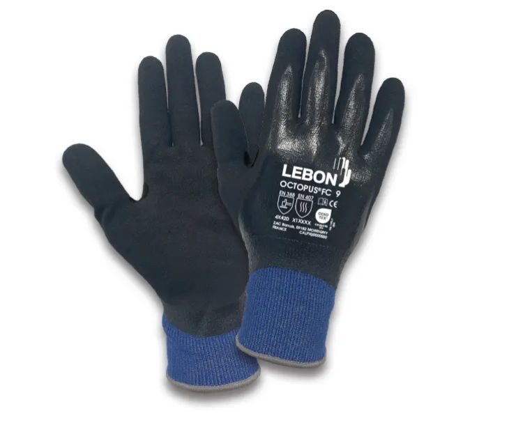 Lebon Protection OCTOPUS/FC Black, Blue 100% High Density Polyethylene Filament, Elasthane, Polyamide Polyethylene Work