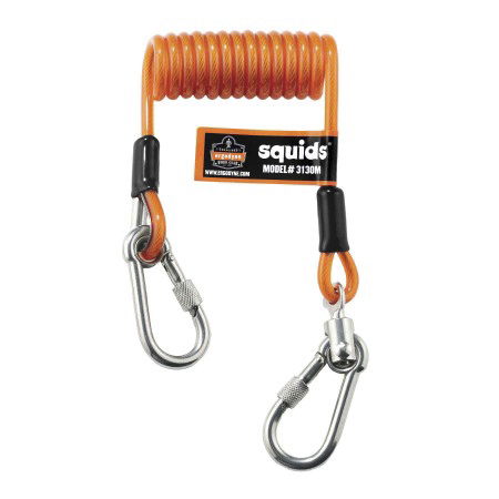 Ergodyne Standard Stainless Steel Tool Lanyard Lanyard, 2.26kg Capacity