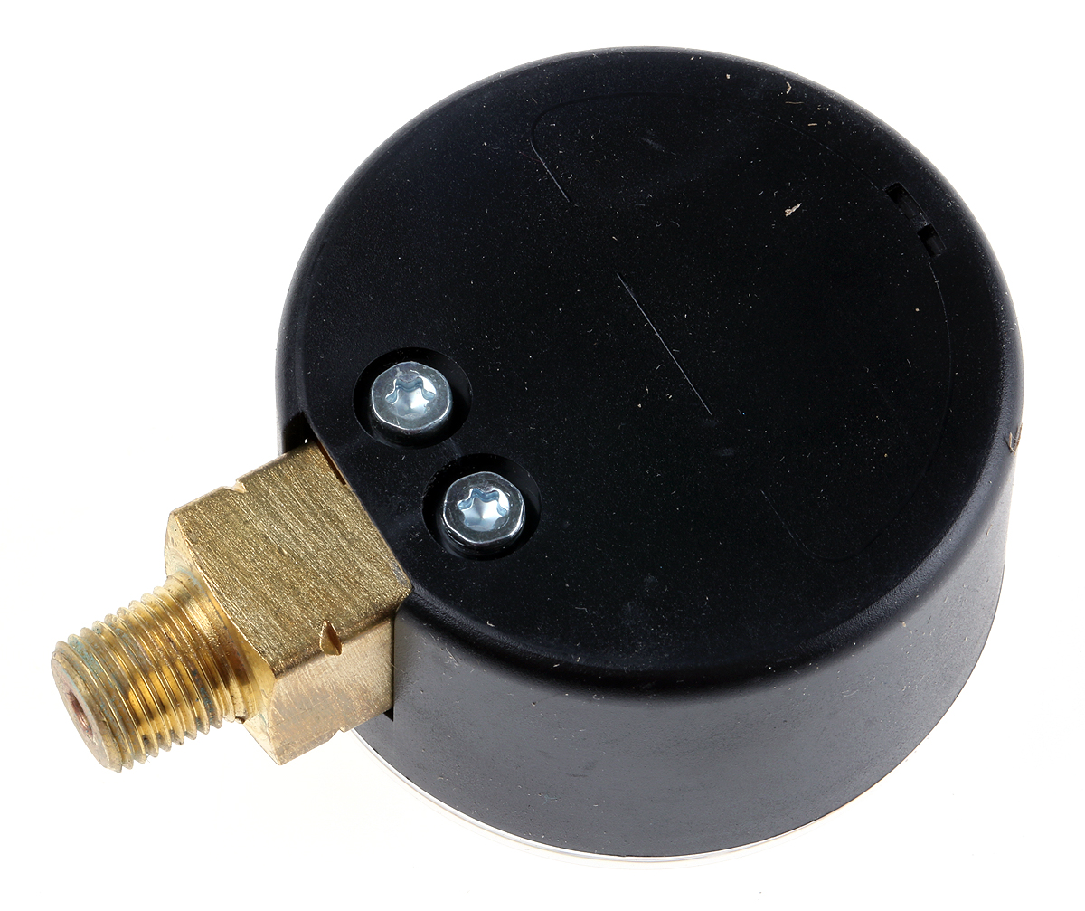 WIKA Analogue Pressure Gauge 6bar Bottom Entry 50mm Outside Diameter