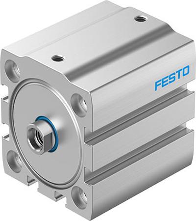 Festo Pneumatic Compact Cylinder - 5138610 40 mm Bore, 25 mm ADN-S-40-25-I-P-A Series, Double Acting Acting
