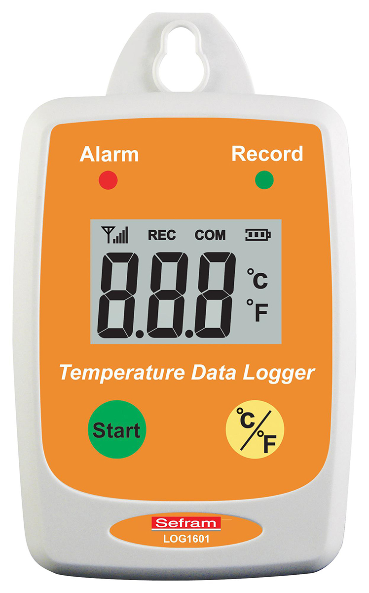 Sefram LOG 1601 Temperature Data Logger, USB - RS Calibration