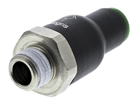 Legris 7985 Non Return Valve, 8mm Tube Inlet, R 1/4 Male Outlet, 1 to 10bar