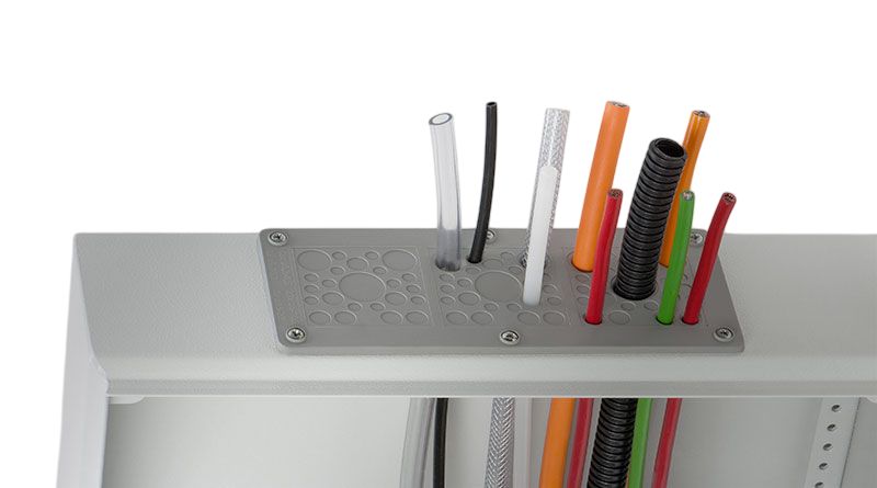 Icotek KEL Series Grey Elastomer Cable Gland Kit, 22mm max., IP66