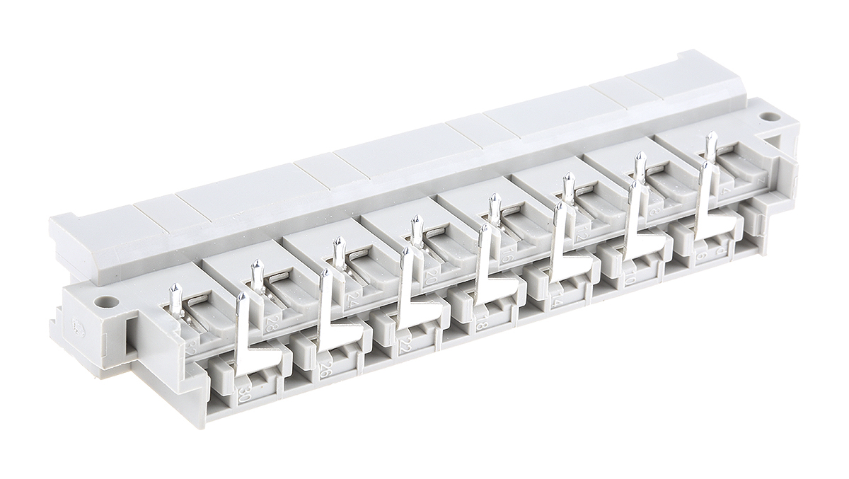 HARTING 15 Way 10.16mm Pitch, Type H15 Class C1, 2 Row, Right Angle DIN 41612 Connector, Plug