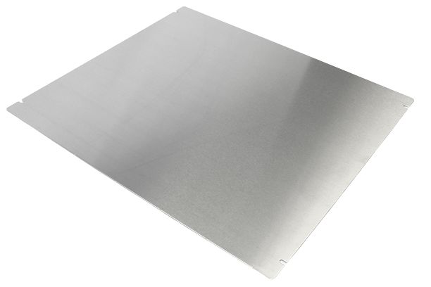 Hammond Aluminium Base Plate, 102mm H, 17in W, 432mm L