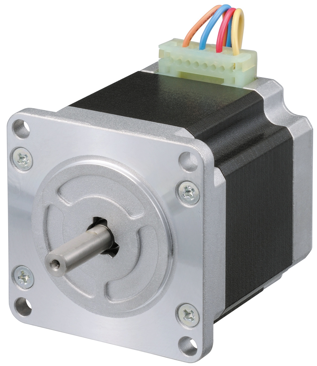 Sanyo Denki 103H7 Series Hybrid, Single Shaft Stepper Motor, 1.0Nm Torque, 24 V, 1.8°, 56 x 56mm Frame, 6.35mm Shaft