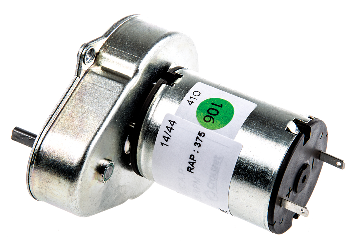 Crouzet Brushed Geared DC Geared Motor, 3 W, 24 V dc, 50 Ncm, 11 rpm, 4mm Shaft Diameter