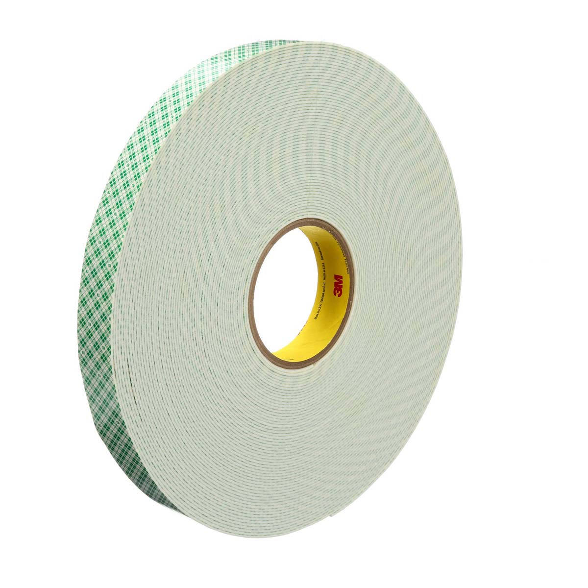 3M 4026 White Foam Tape, 25.0mm x 33.0m, 1.60mm Thick