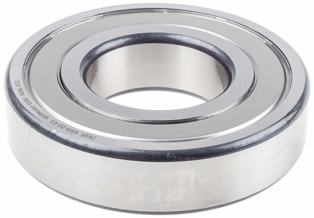 FAG 6313-C-2Z-C3 1 Row Ball Bearing - 65 mm ID, 140 mm OD