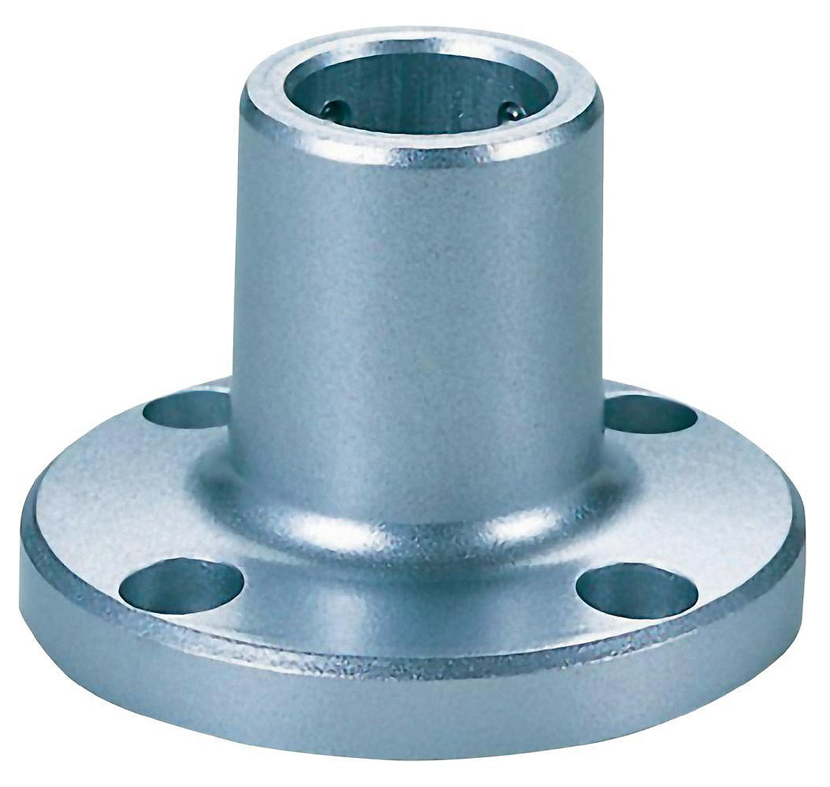 Patlite Silver Circular Bracket for use with LA6, LR6-USB, LR6-IL Series