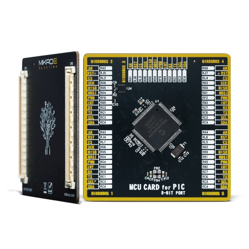 Brand-Rex MCU CARD For PIC PIC18F96J94 Microcontroller Development Board MIKROE-4608
