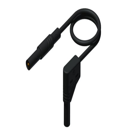 Hirschmann Test & Measurement Test Probes, 16A, 1kV, Yellow, 2m Lead Length