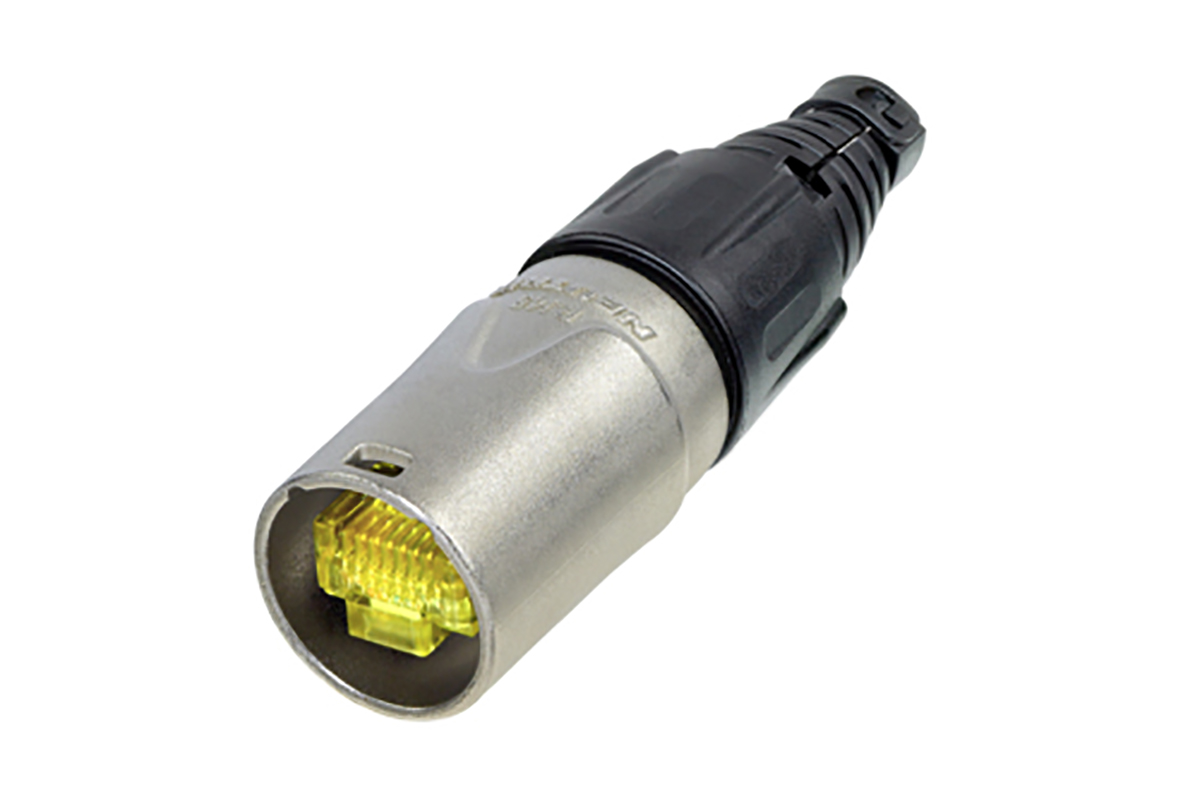 Neutrik etherCON Series Male RJ45 Connector, Cable Mount Straight