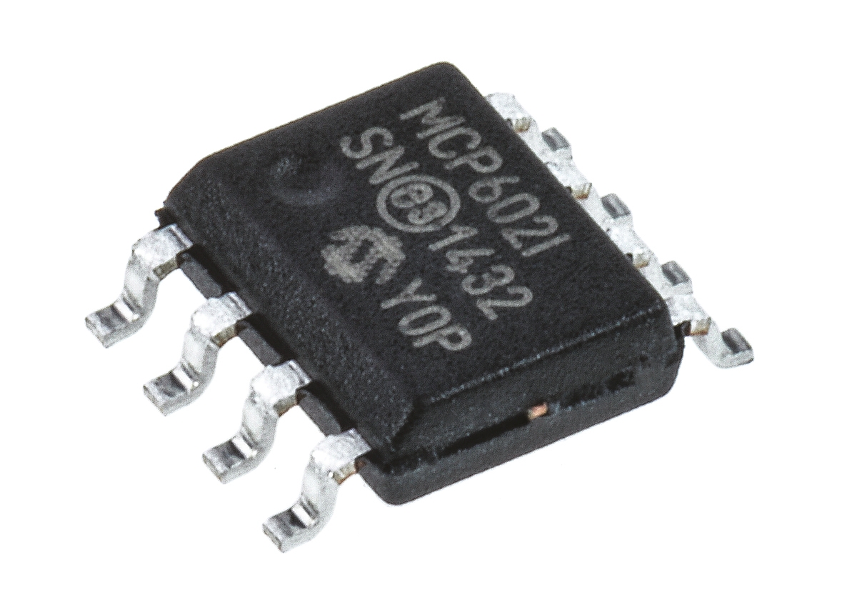 Microchip, Operational Amplifier, 2.8 MHz, 8-Pin 5 V SOIC