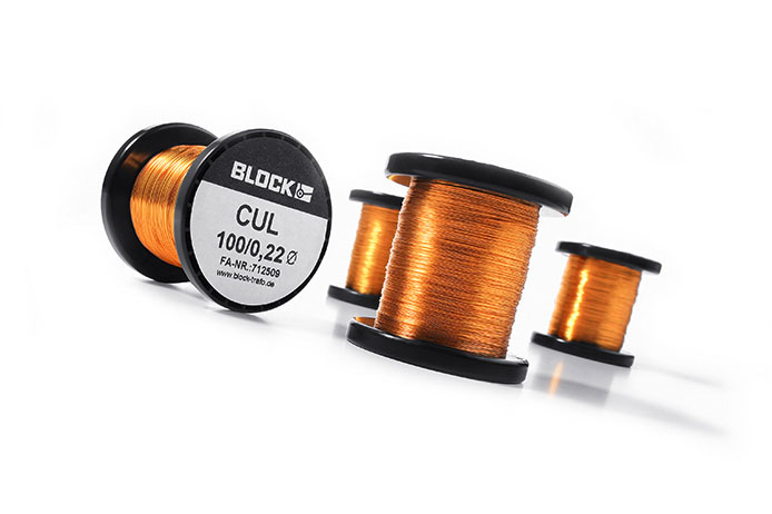 Block 0.15mm Enamelled Copper Wire, 35 AWG 509m Reel