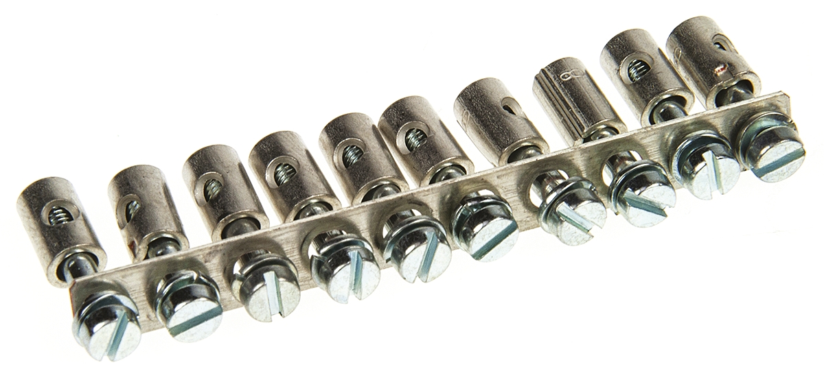 Weidmuller SAK Series Jumper Bar for Use with DIN Rail Terminal Blocks, 41A