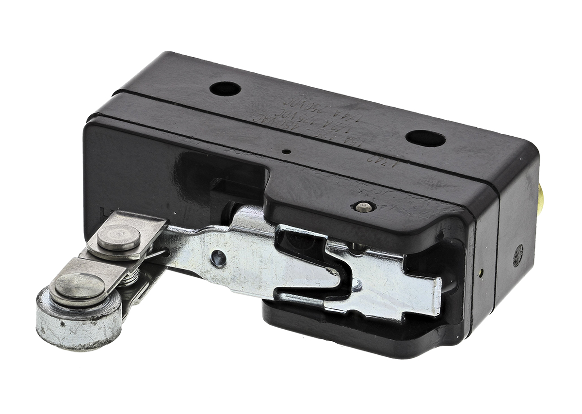 Honeywell Roller Lever Micro Switch, Screw Terminal, 15 A @ 125 V ac, SPDT
