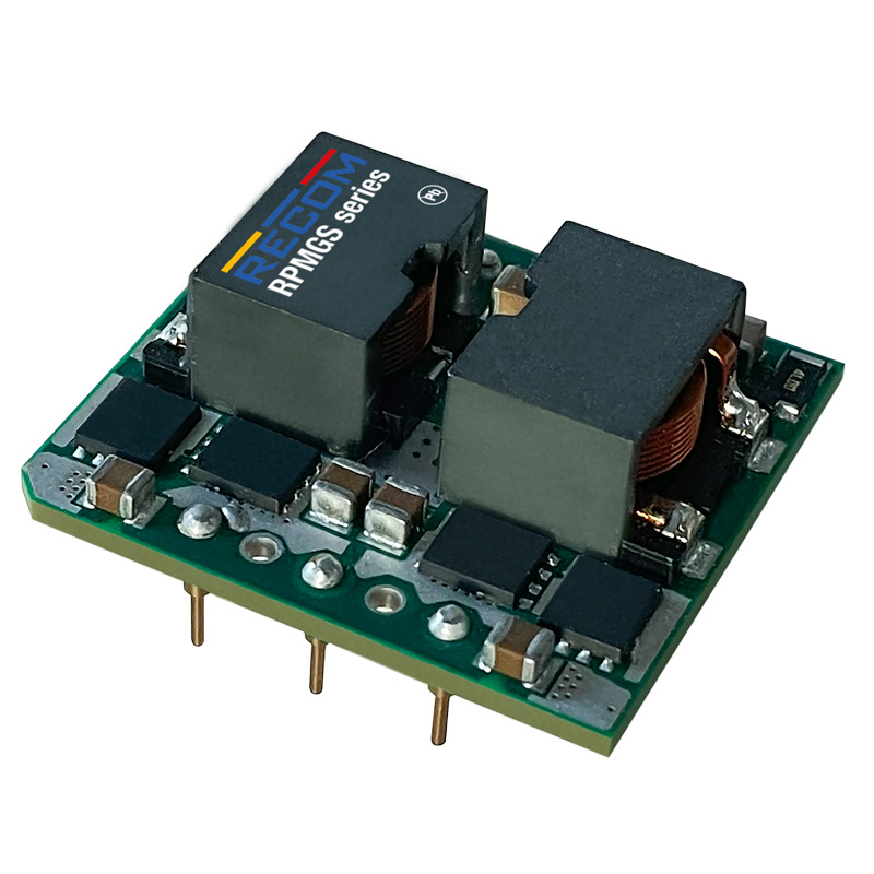 Recom RPMGS-20 DC-DC Converter, 12V dc/ 20A Output, 18 → 75 V dc Input, 0.72W, PCB Mount, +120°C Max Temp -40°C