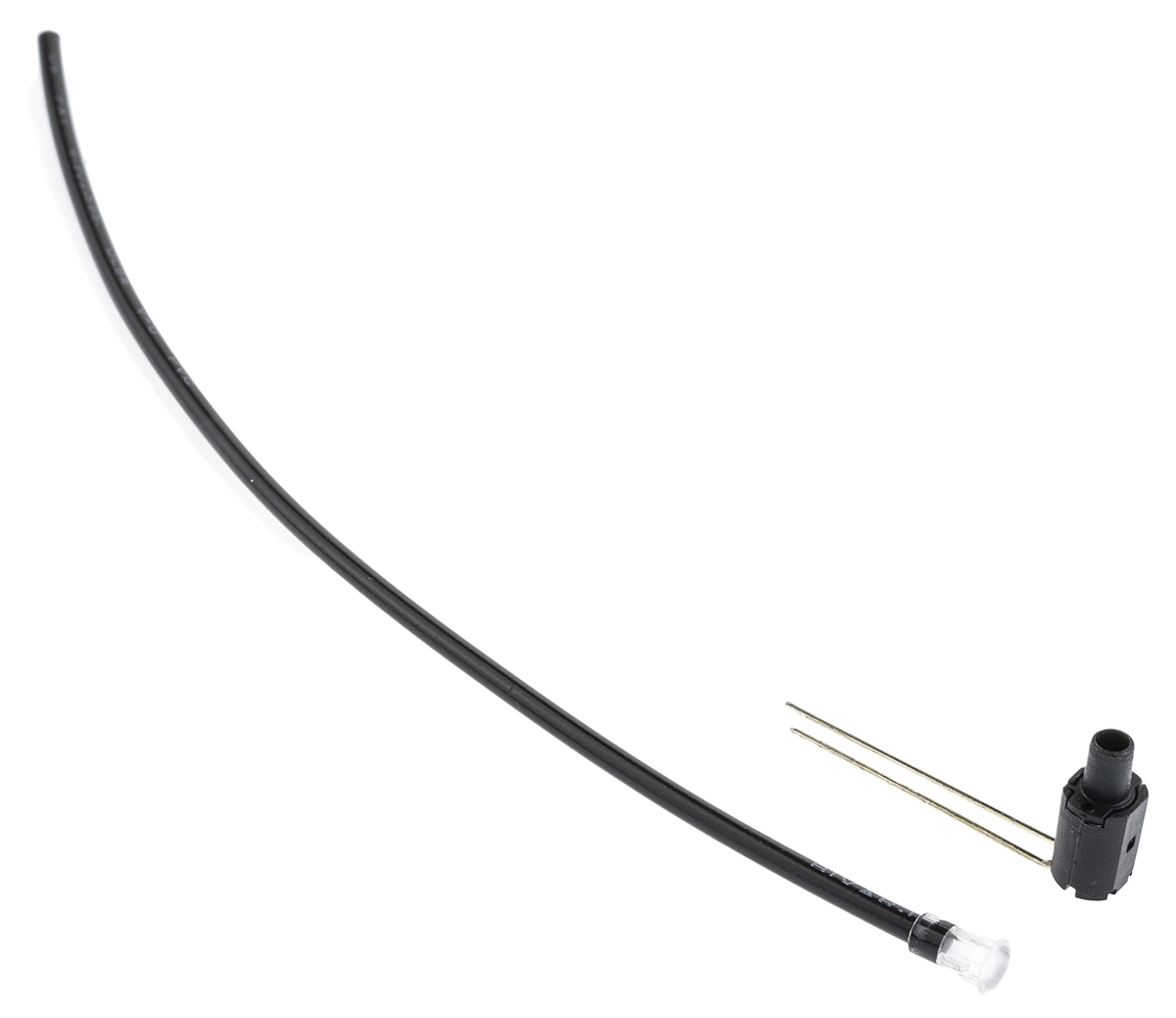 FLPR6.0-BC Bivar, PCB Mounted Flexible LED Light Pipe, Clear Round Lens, Red/Green LED included