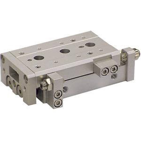 SMC Pneumatic Guided Cylinder - 8mm Bore, 20mm Stroke, MXS Series, Double Acting