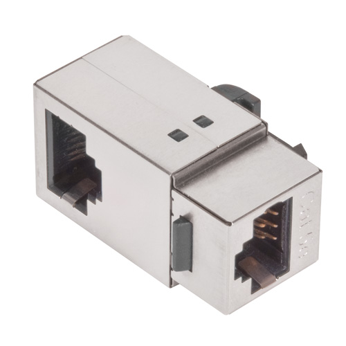 L-Com TDG Series Single-Port RJ45 Ethernet Coupler, Cat5e, Shielded