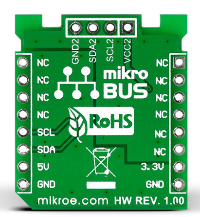 MikroElektronika I2C Isolator Click ISO1540 Development Kit for MikroBUS MIKROE-1878