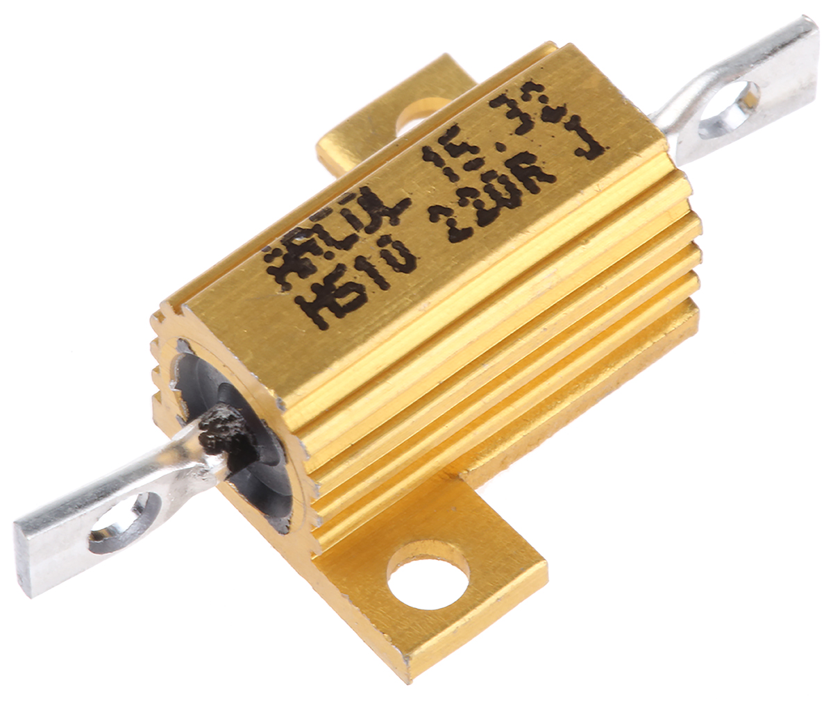 Arcol, 220Ω 10W Wire Wound Chassis Mount Resistor HS10 220R J ±5%