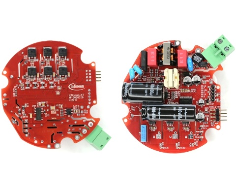 Infineon EVAL_100W_DRIVE_CFD2 Motor Controller/Driver for STGIPS20C60 for Motor Control, Drives