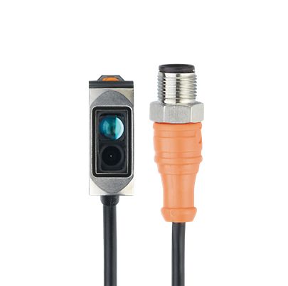ifm electronic Through Beam Photoelectric Sensor, Rectangular Sensor, 10 m Detection Range