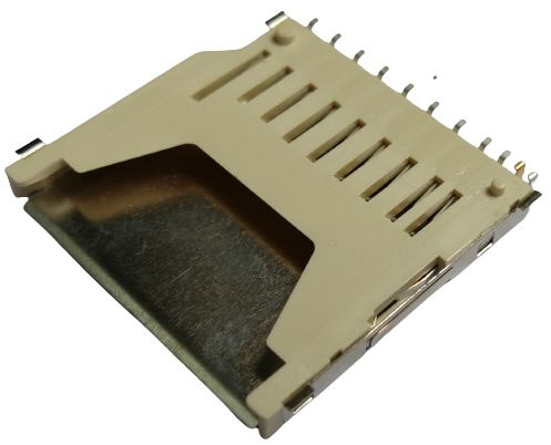 Amphenol Communications Solutions, GSD09001 9 Way Push-Push SD Card SD Card Connector With SMT Termination