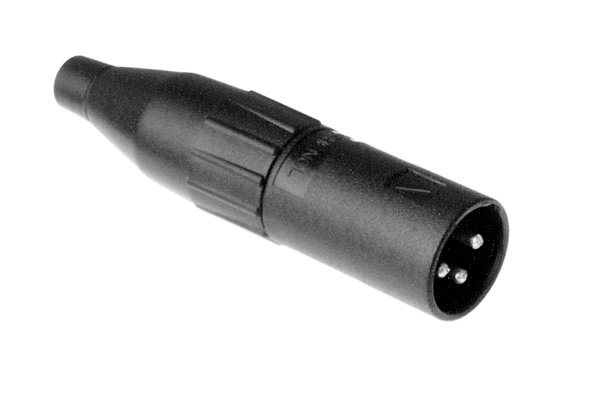 Amphenol Industrial Cable Mount XLR Connector, Male, IP40, 133 V, 3 Way, Silver Plating