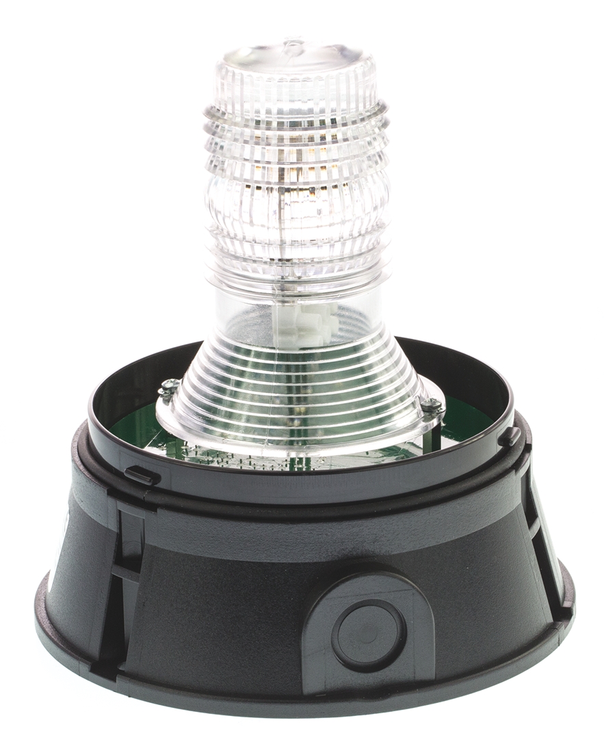 Moflash X 400 Series Flashing Beacon, 115 V ac, Surface Mount, Xenon Bulb, IP65