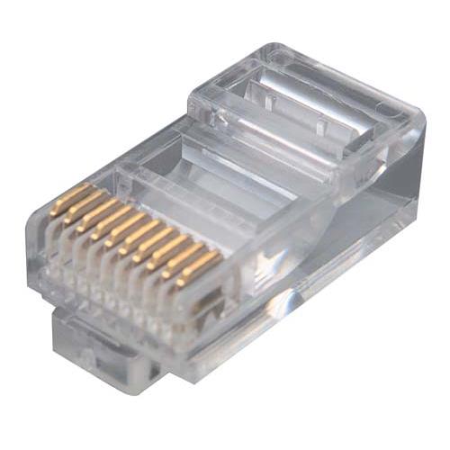 L-Com TDR Series Ethernet Connector, Surface Mount, Cat6a Straight 1 Port 1 -Way