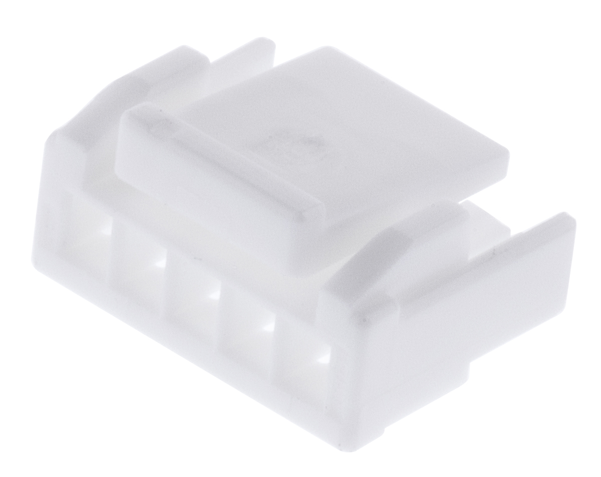 JST, GH Connector Housing, 1.25mm Pitch, 5 Way, 1 Row Right Angle, Straight