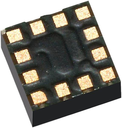 STMicroelectronics 3-Axis Surface Mount Sensor, LGA, Serial-3 Wire, Serial-4 Wire, Serial-I2C, Serial-SPI, 12-Pin