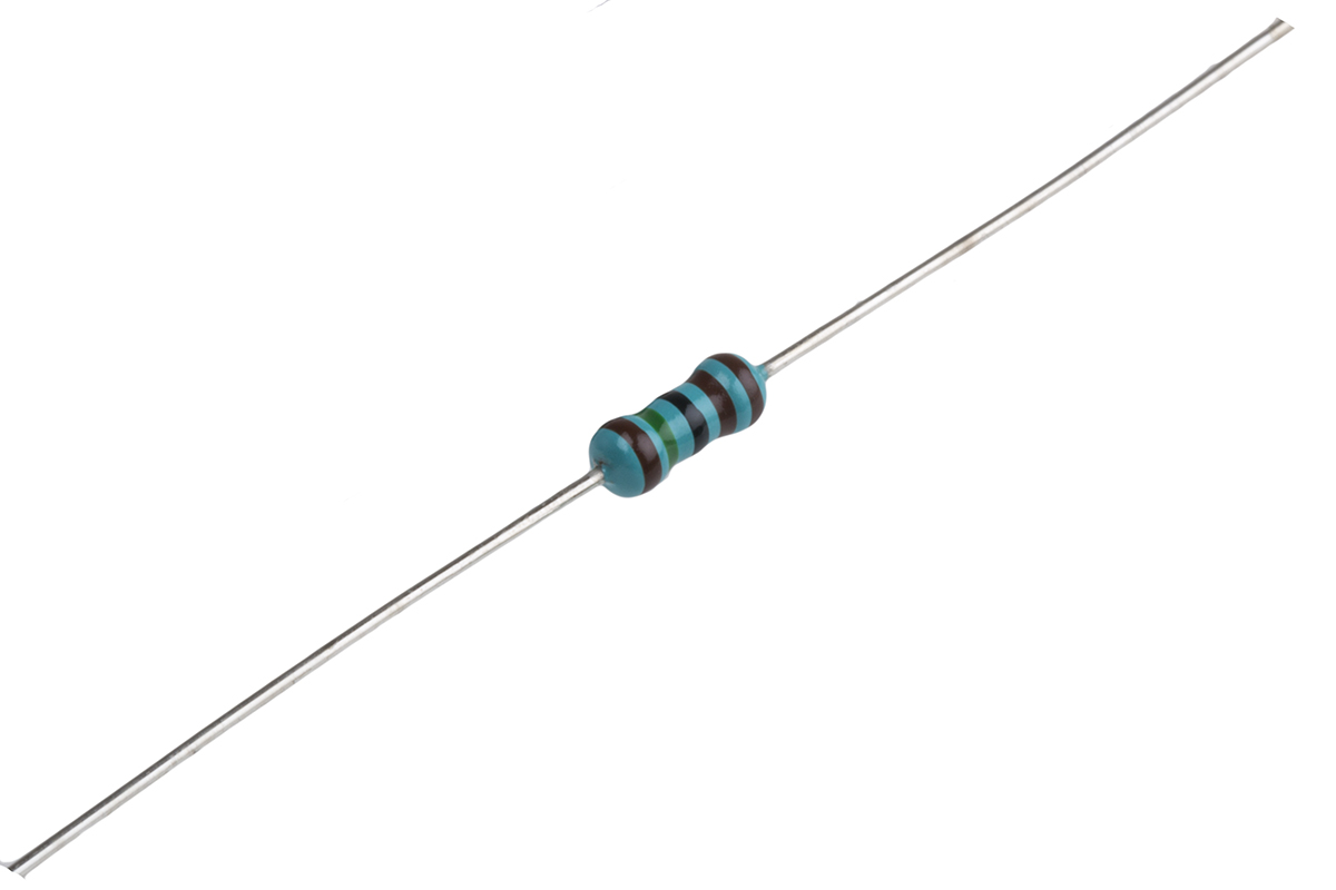 TE Connectivity 1.5kΩ Metal Film Resistor 0.6W ±1% LR1F1K5