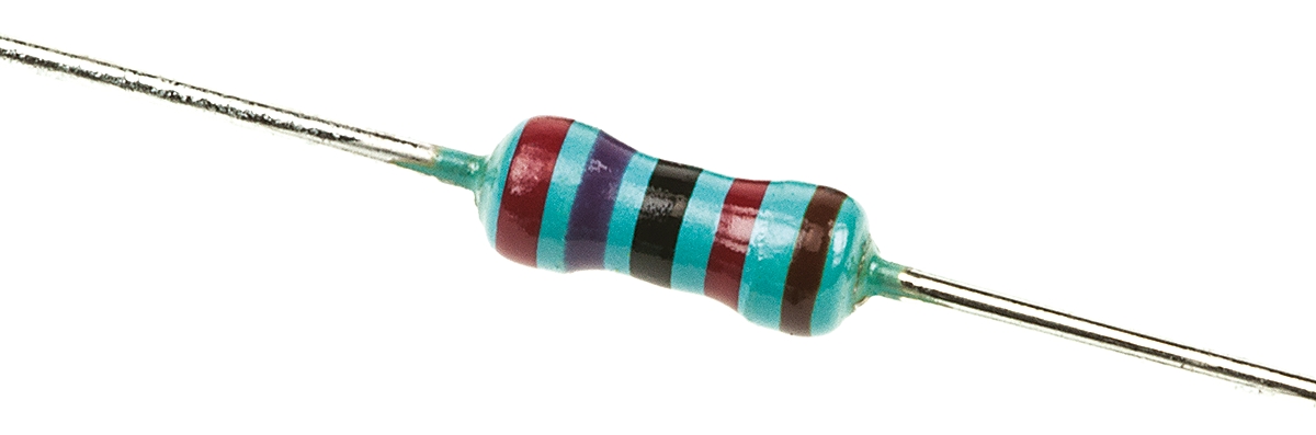 TE Connectivity 27kΩ Metal Film Resistor 0.6W ±1% LR1F27K